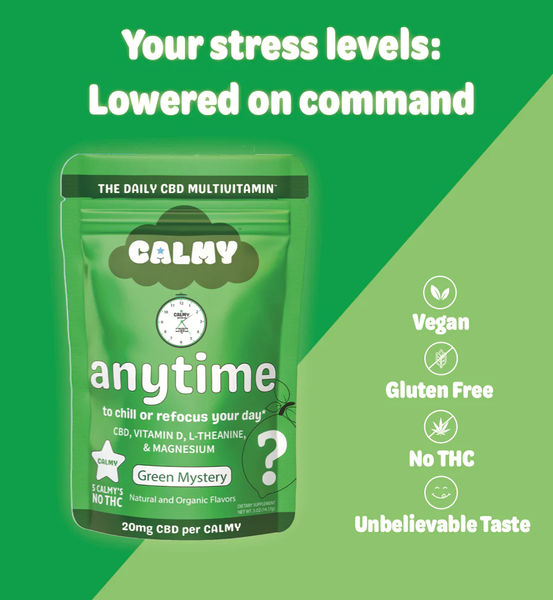 CALMY- Anytime gummies 20mg CBD - The Society 