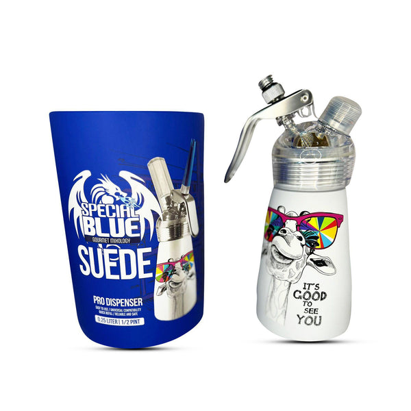 Special Blue- Pro Dispenser- Giraffe Suede Pro Dispenser -LIMITED EDITION - The Society 