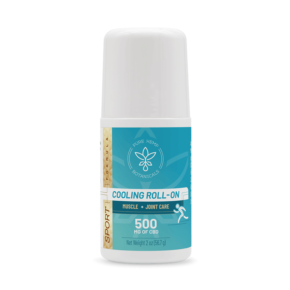 Pure Hemp Botanicals CBD Roll-on gel - 500mg - The Society 