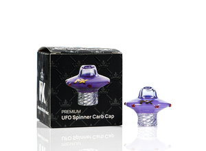 MKGlass MKCC2 UFO Spinner (Glass Carb Cap) - Assorted - The Society 