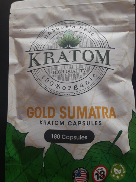 Nature’s Best Kratom- Various 180 Capsules - The Society 