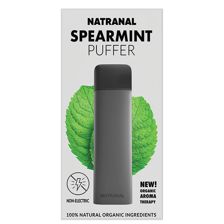 Natranal Oxygen Inhaler Who Want To Quit Smoking Spearmint - The Society 