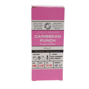 Glas Basix- BSX Series, Caribbean Punch 0mg, 60ml - The Society 