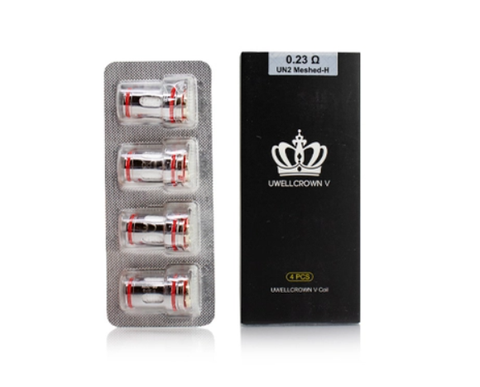 Uwell Crown V Meshed 0.23Ω Coils (4pk) - The Society