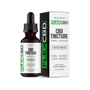 FLEXCBD- CBD Infused Tincture 1,500mg 60ML - The Society 