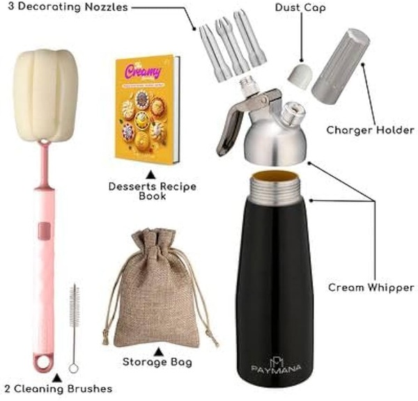 Paymana - Professional Whip Cream Canister - The Society 