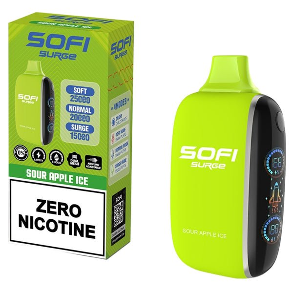 Sofi Surge - Zero Nicotine - 25,000 puffs - The Society