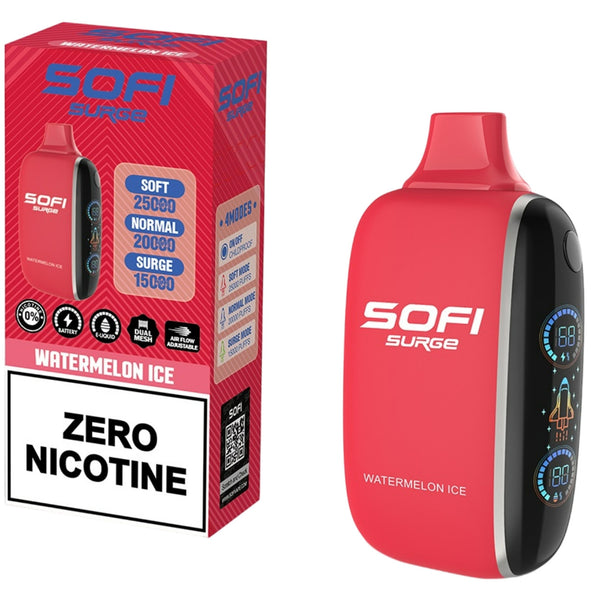 Sofi Surge - Zero Nicotine - 25,000 puffs - The Society