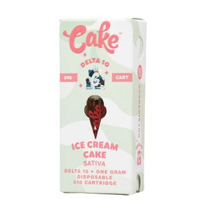 CAKE DELTA 10 510 CARTRIDGE 1 GRAM ICE CREAM CAKE - The Society 