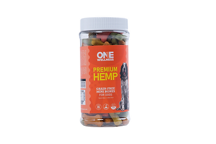 One Premium- 200mg - 400mg Hemp for Dogs - Assorted - The Society 