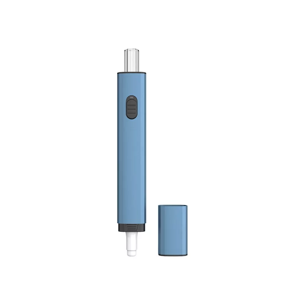 RELEAFY SLIDR KIT, Electric Portable Dab Straw- Blue - The Society 