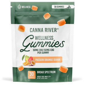 Canna River- Broad Spectrum CBD/CBG Wellness Gummies - The Society 