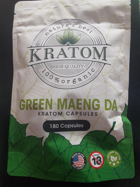 Nature’s Best Kratom- Various 180 Capsules - The Society 