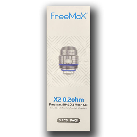 Freemax 904L X2 0.2ohm Mesh Coil (5/pack) - The Society 