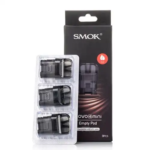 Smok Novo 4 mini- Empty Pod, Compatible with LP1 Coils - The Society 