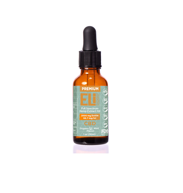 ELi Ruby- Full Spectrum Hemp Extract Oil CBD- 2,000mg - The Society 