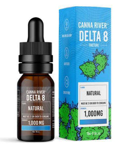Canna River Delta 8 Tincture 1000mg- Assorted - The Society 