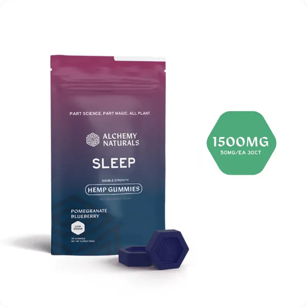 ALCHEMY NATURALS  -  SLEEP - Full Spectrum CBD+CBN GUMMIES 1,500MG - The Society 