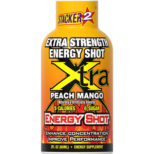 Xtra- Peach Mango extra strength energy shot - The Society 