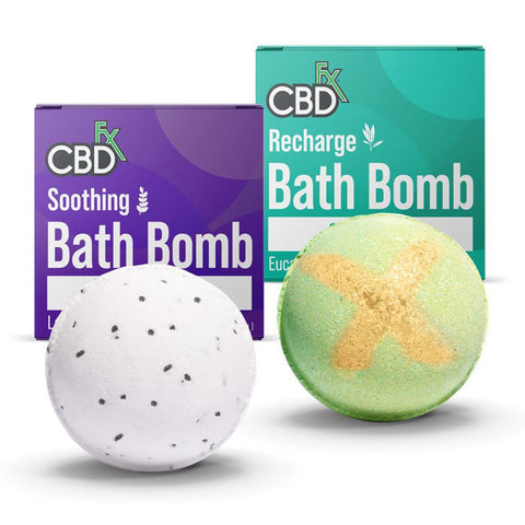 CBDfx 200mg Bath Bomb - The Society 