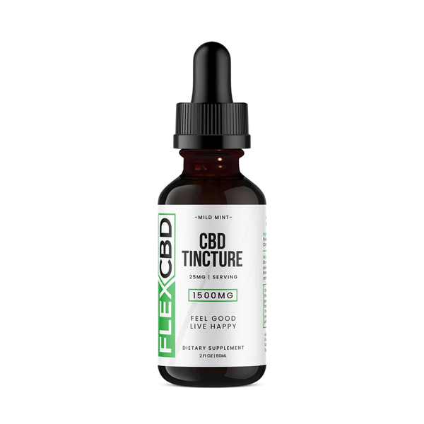 FLEXCBD- CBD Infused Tincture 1,500mg 60ML - The Society 