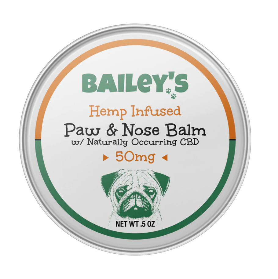 Bailey's CBD Infused Paw & Nose Balm 50mg - The Society 