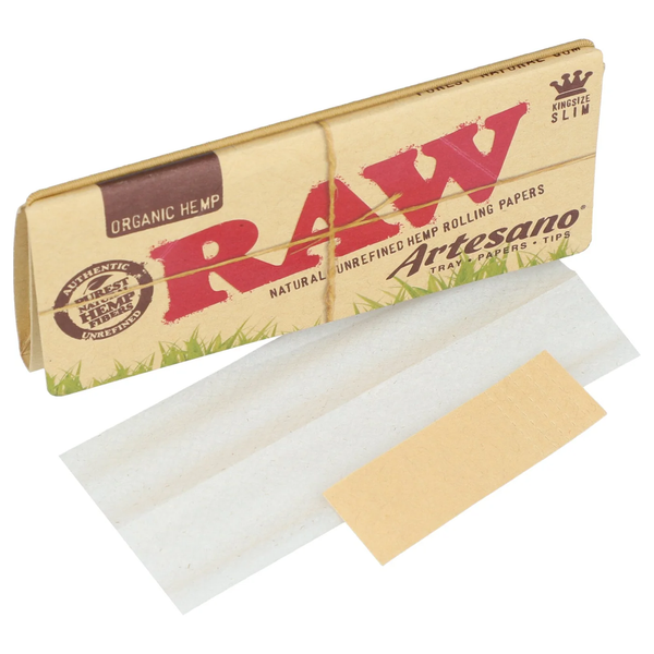 RAW- King Size 4.33” inches - Kit - Tray, Papers, & Tips - The Society