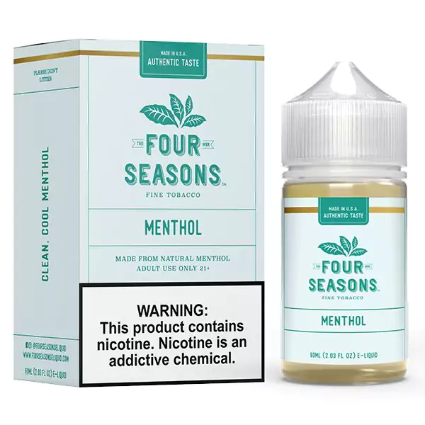 Four Seasons Series, 60mL - Assorted 3mg & 6mg & 12mg - The Society 