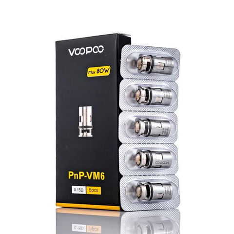 Voopoo PnP-VM6 0.15ohm Coils (5pk) - The Society 