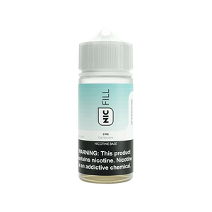 Nic Fill Unflavored Nicotine Concentrate 3mg & 6mg- 70mL- Assorted - The Society 