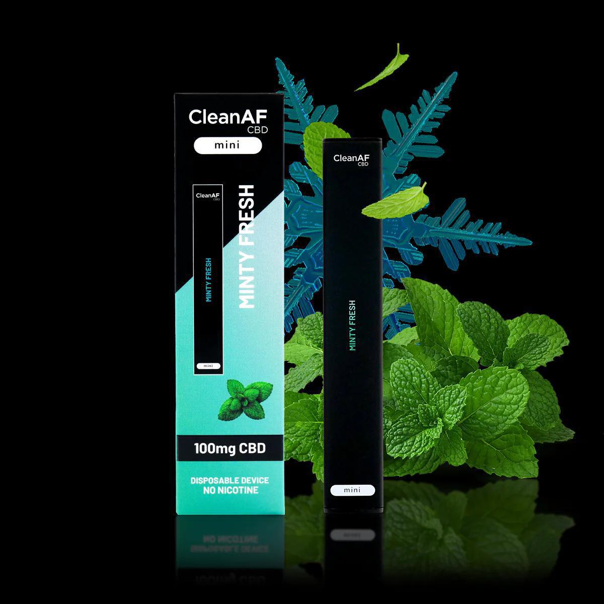 CleanAF MAX- CBD Disposable, 500mg- 1500 Puffs