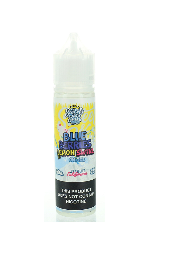 Finest - Blue Berries Lemon Swirl Menthol- 0mg 60ml - The Society 