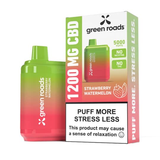 Green Roads - 1200 MG CBD Disposable Vape - Assorted - The Society