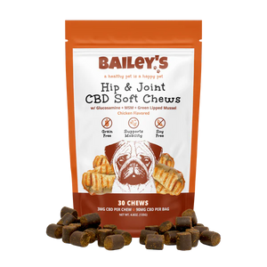 Bailey's CBD 3mg Hip & Joint Soft Chews - Chicken Flavor - The Society 