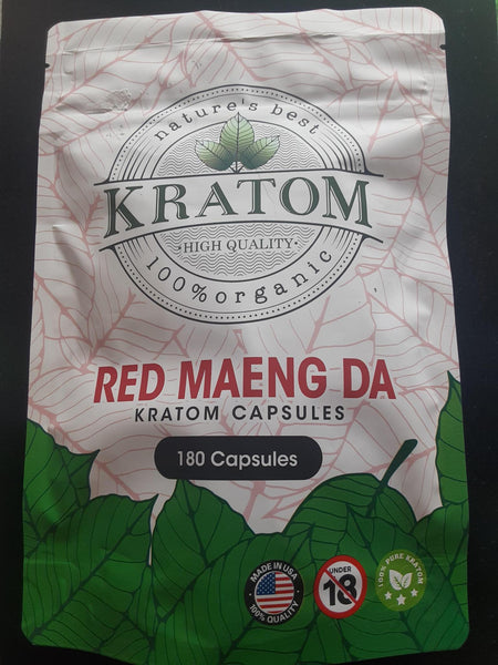 Nature’s Best Kratom- Various 180 Capsules - The Society 