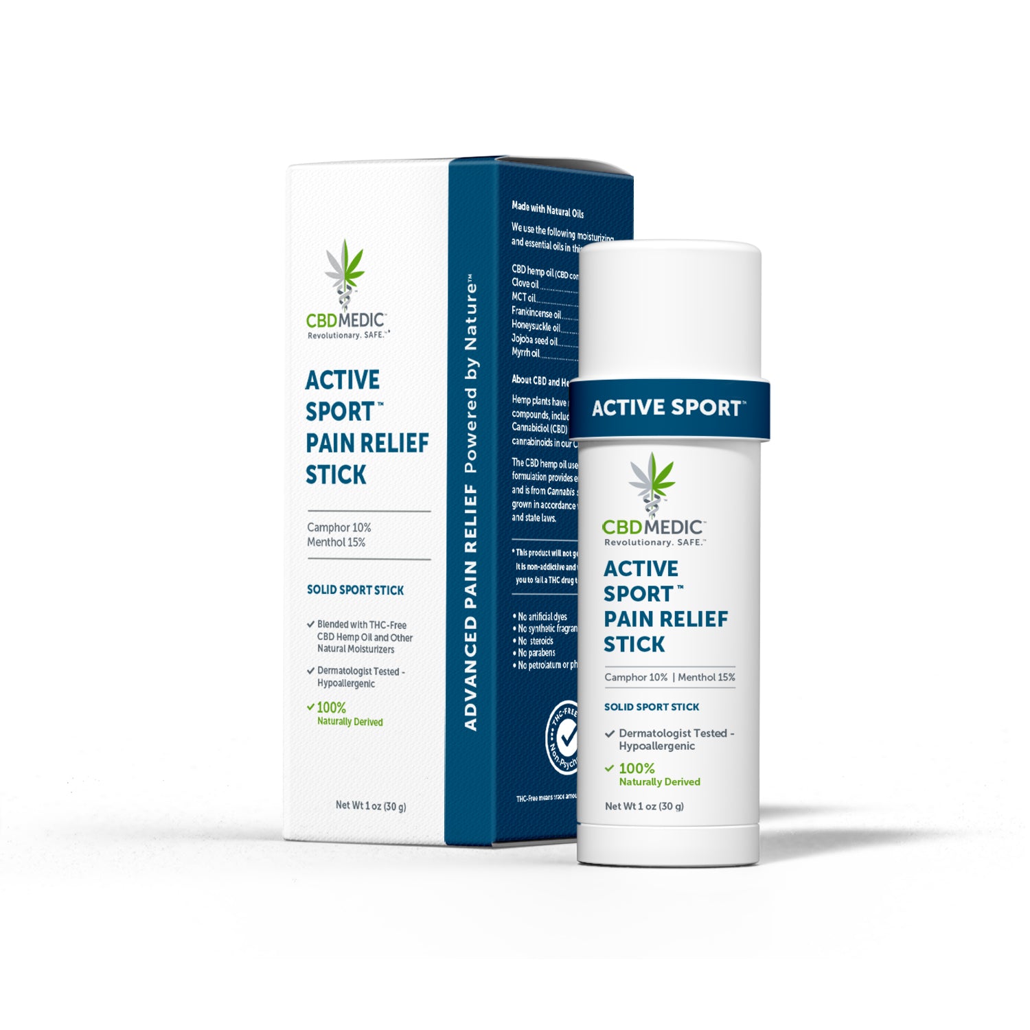 CBD MEDIC ACTIVE SPORT PAIN RELIEF STICK- 600mg - The Society