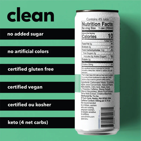 Tru Focus Sparkling - Drink - The Society