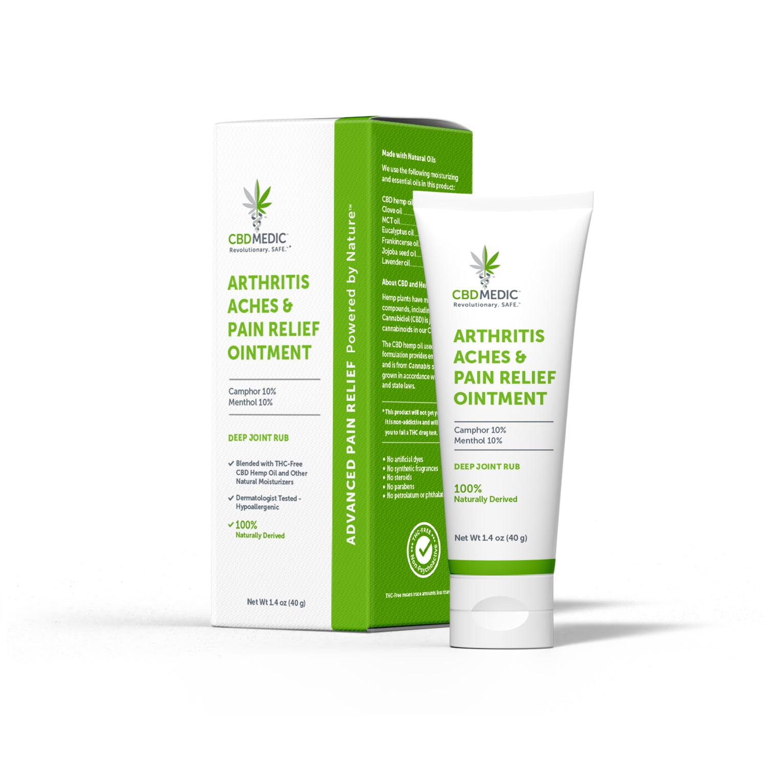 CBD MEDIC ARTHRITIS ACHES & PAIN RELIEF OINTMENT- 600mg - The Society
