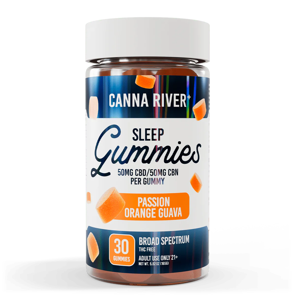 Canna River- CBD Sleep Gummies 3000mg Total CBD/CBN - Broad Spectrum - The Society