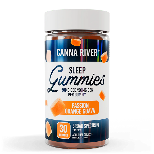 Canna River- CBD Sleep Gummies 3000mg Total CBD/CBN - Broad Spectrum - The Society