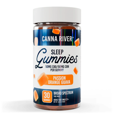 Canna River- CBD Sleep Gummies 3000mg Total CBD/CBN - Broad Spectrum - The Society