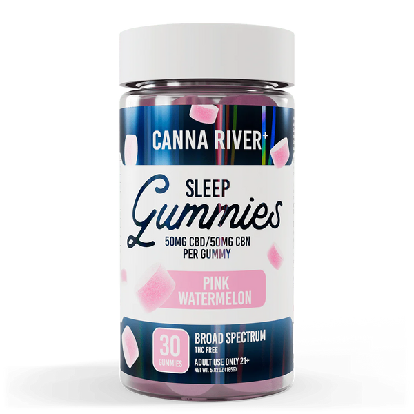 Canna River- CBD Sleep Gummies 3000mg Total CBD/CBN - Broad Spectrum - The Society