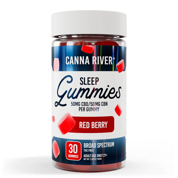 Canna River- CBD Sleep Gummies 3000mg Total CBD/CBN - Broad Spectrum - The Society
