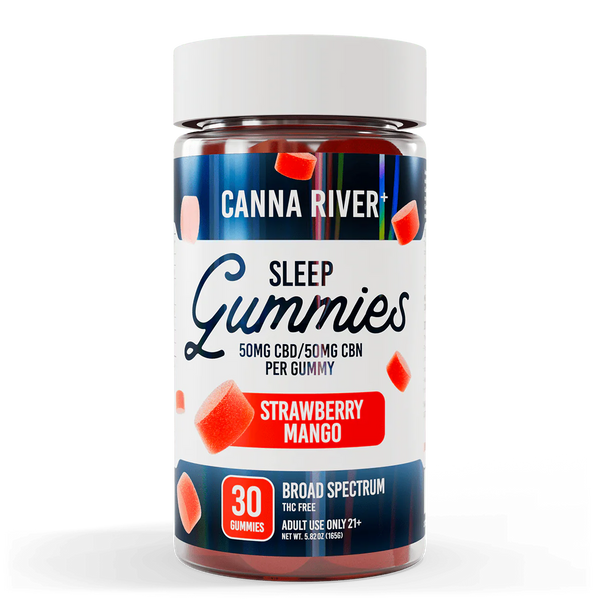 Canna River- CBD Sleep Gummies 3000mg Total CBD/CBN - Broad Spectrum - The Society