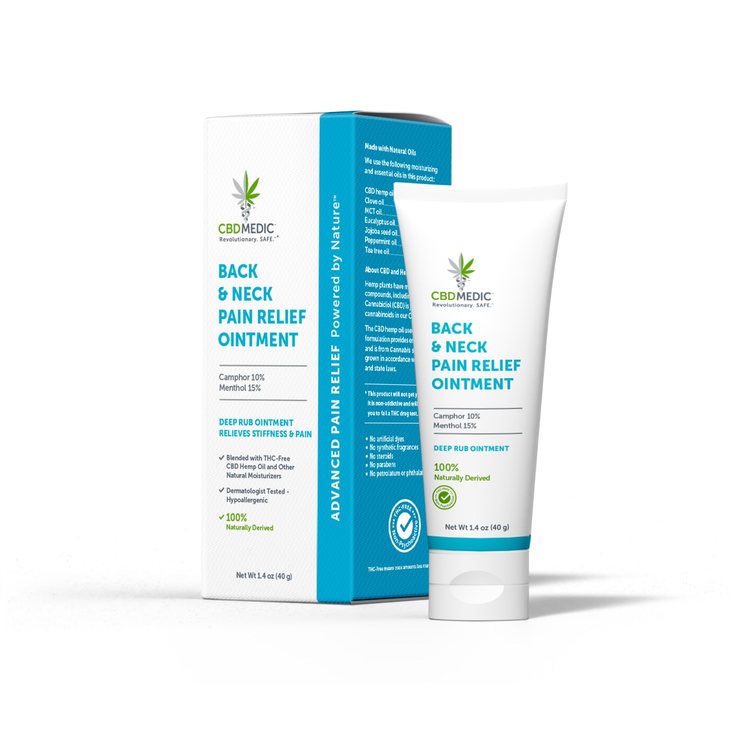 CBD MEDIC BACK & NECK PAIN RELIEF OINTMENT- 600mg - The Society