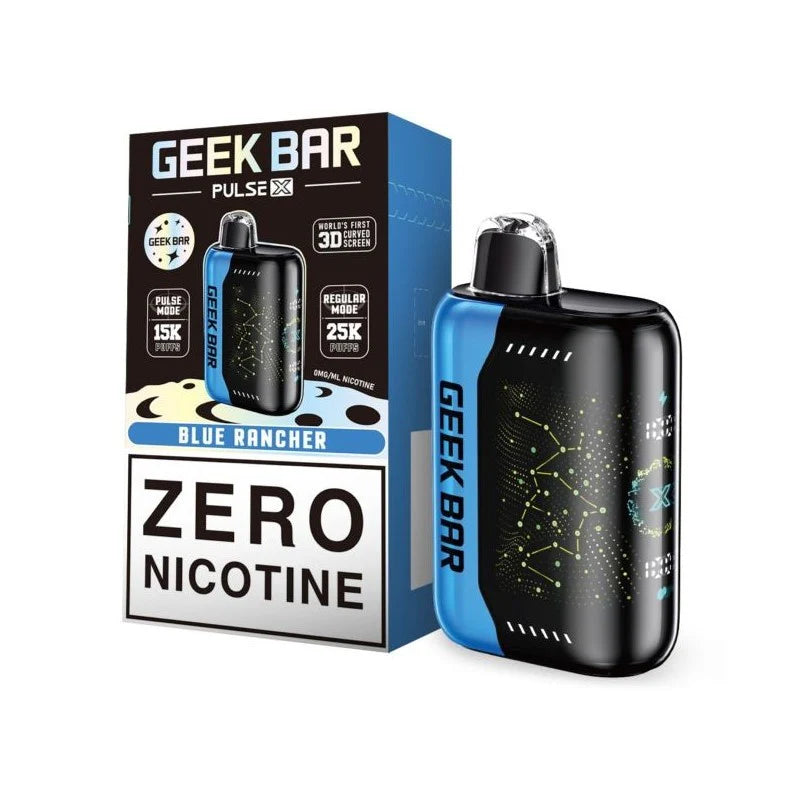Geek Bar Pulse X - Blue Rancher Zero Nicotine - The Society