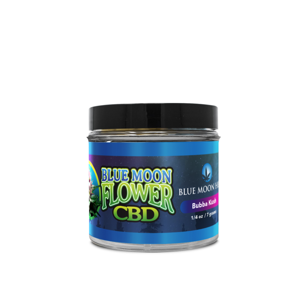 Blue Moon- 7gm CBD Hemp Flower- Bubba Kush - The Society