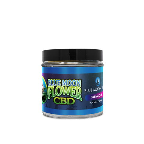Blue Moon- 7gm CBD Hemp Flower- Bubba Kush - The Society