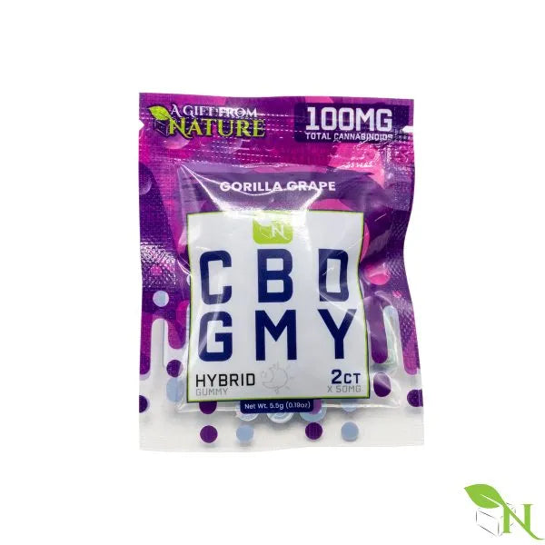 A GIFT FROM NATURE CBD GMY 2CT | GORILLA GRAPE - HYBRID - The Society