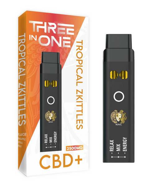 RA ROYAL 3IN1 switch - CBD Disposable + Relax + Mix + Energy - The Society